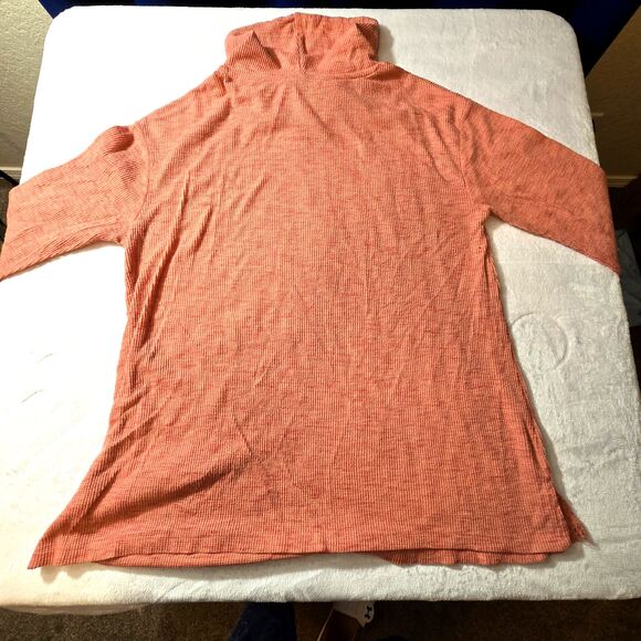 Lane Bryant Womens Size 14 /16  Large Cowl Neck Sweater Drawstring Split Hem - Picture 2 of 5